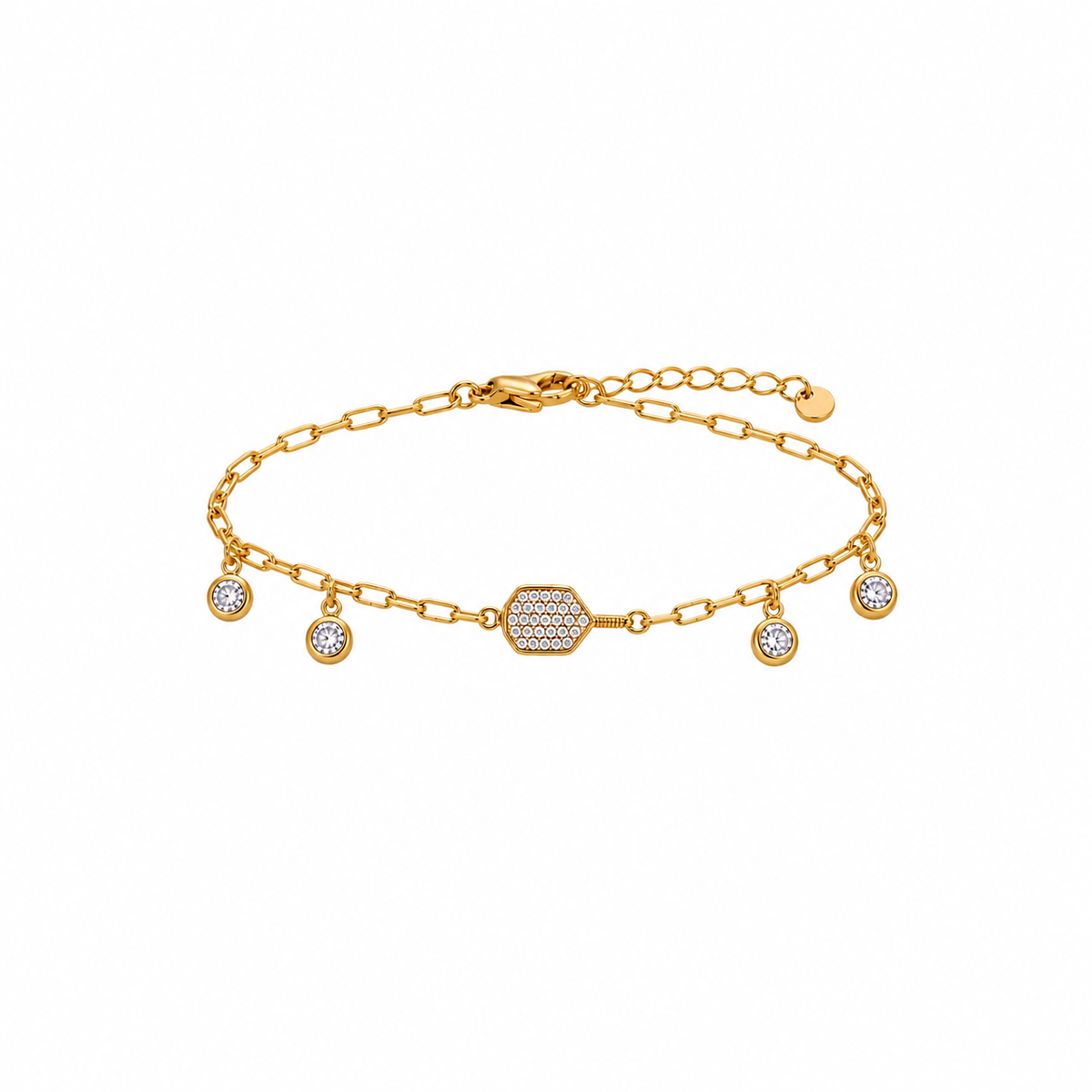 Pickleball Stone Bracelet