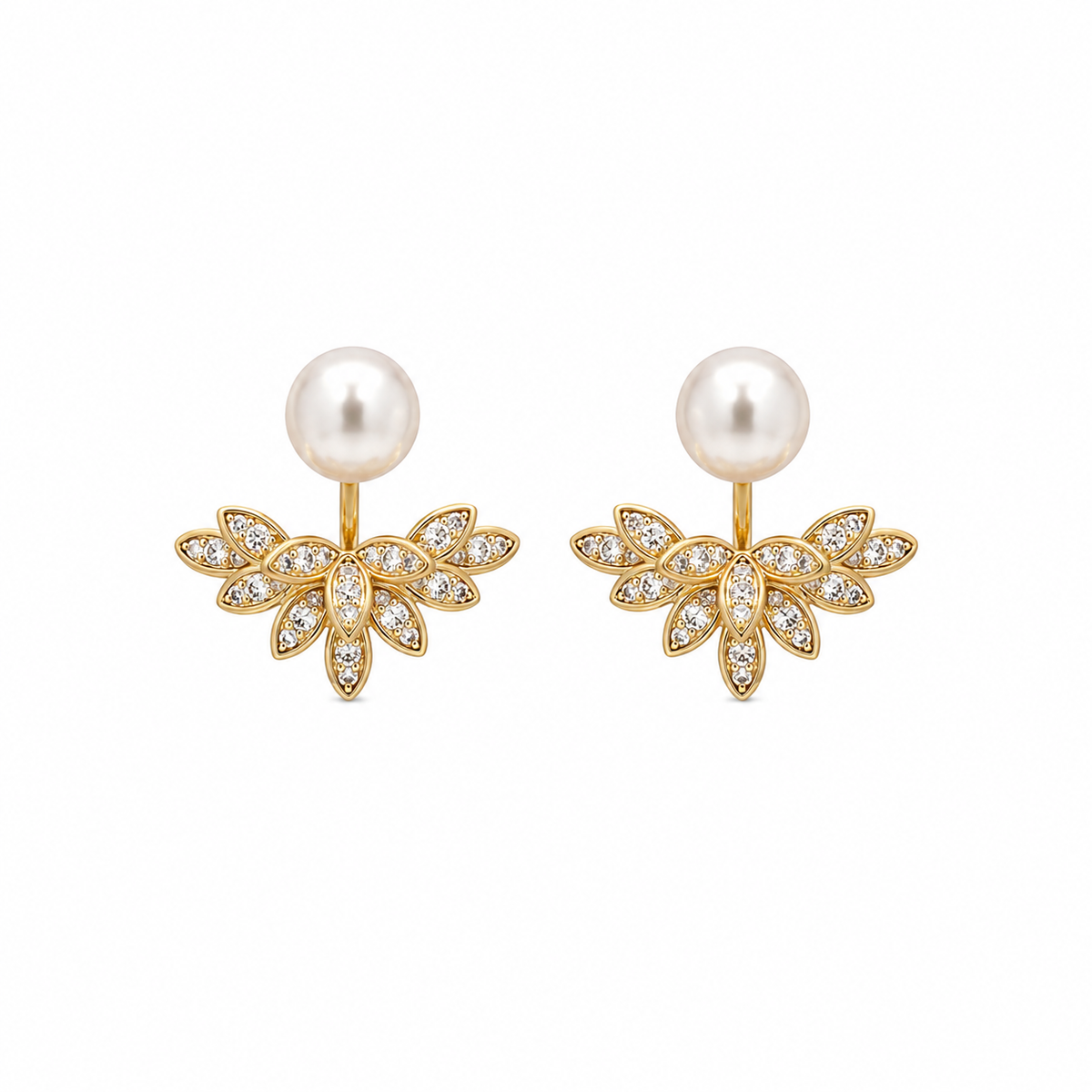Crowned Earrings