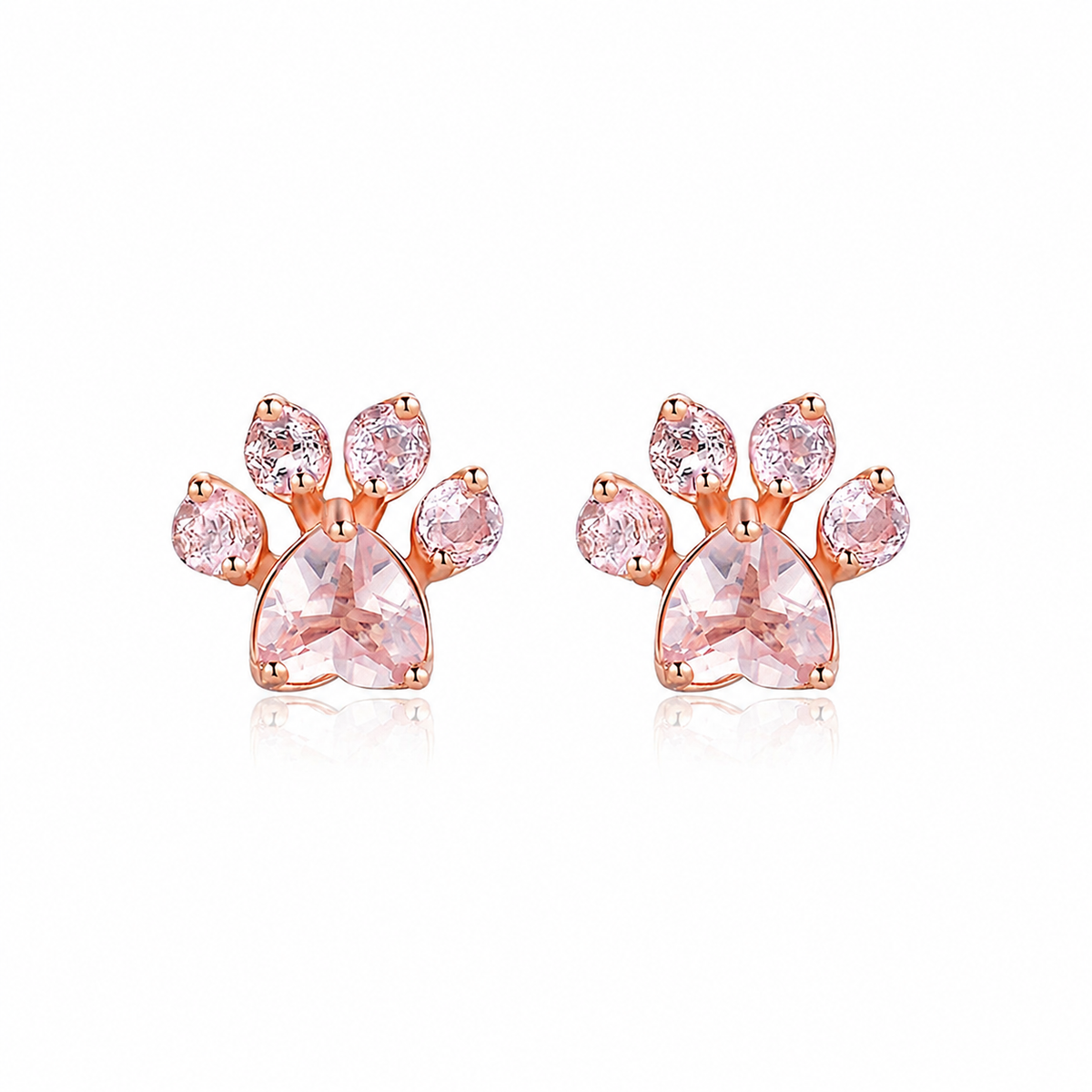 Pinky Paws Earrings