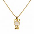 Moon Bunny Necklace