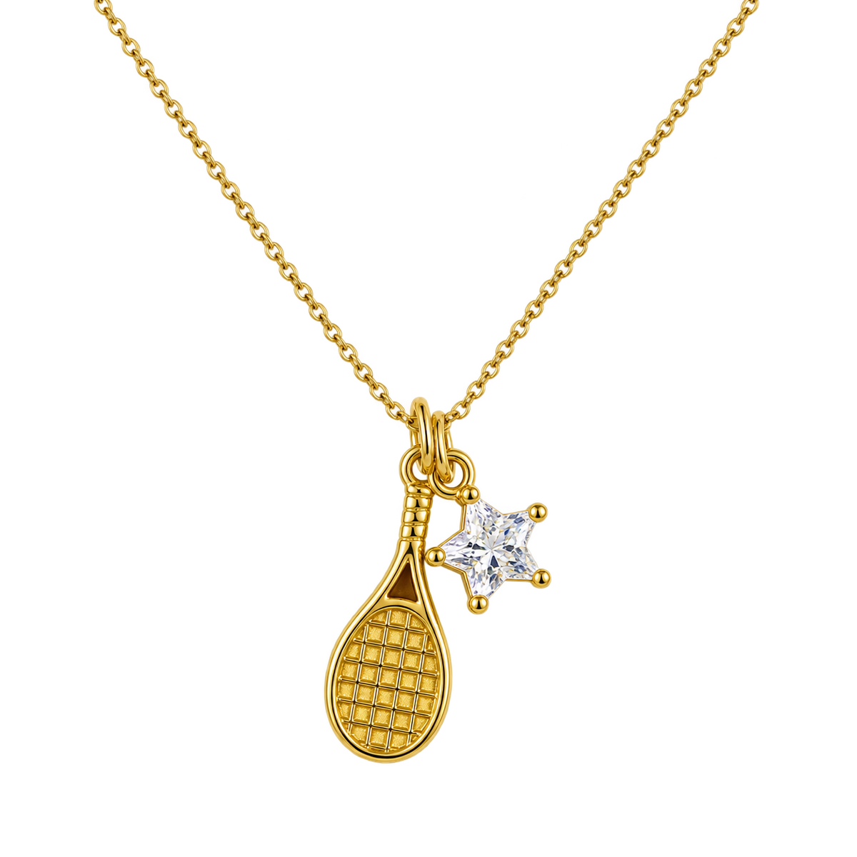 Tennis Star Necklace