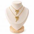 2 Initial Chloe Pickleball Necklace